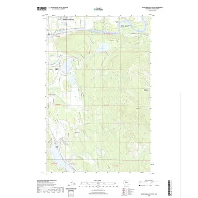 2020 Map of Sedro-Woolley South, 2020 Print