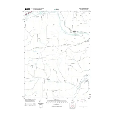 2013 Map of Seeley Creek, 2013 Print