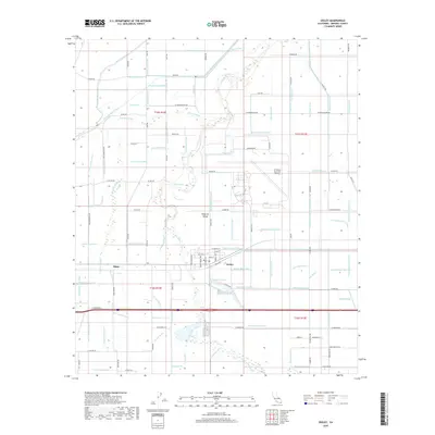 2018 Map of Seeley, 2018 Print