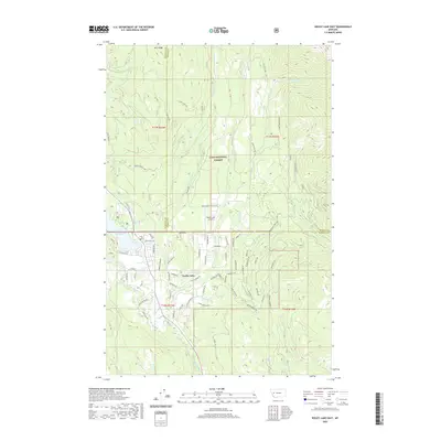 2020 Map of Seeley Lake East, 2020 Print