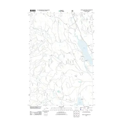 2011 Map of Seeley Lake West, 2011 Print