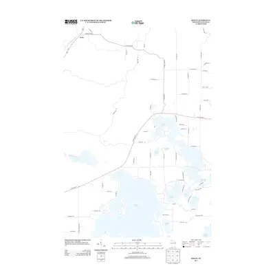 2013 Map of Seeley, 2013 Print