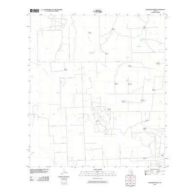 2010 Map of Seeligson Ranch, 2010 Print