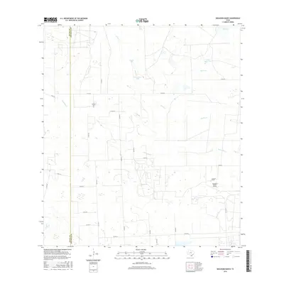 2016 Map of Seeligson Ranch, 2016 Print