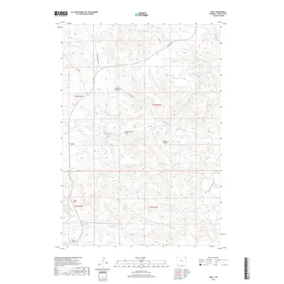 2017 Map of Seely, 2017 Print