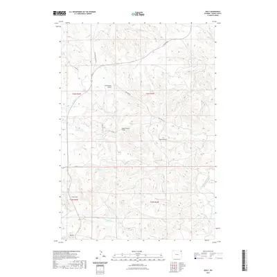 2021 Map of Seely, 2021 Print