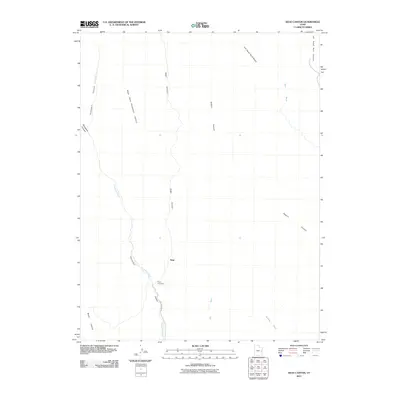 2011 Map of Sego Canyon, 2011 Print