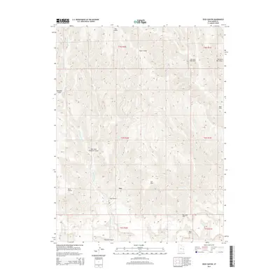 2014 Map of Sego Canyon, 2014 Print