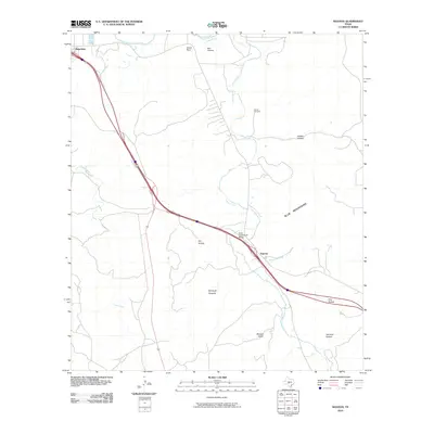 2010 Map of Segovia, 2010 Print