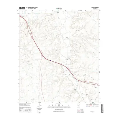 2016 Map of Segovia, 2016 Print