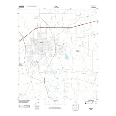 2010 Map of Seguin, 2010 Print