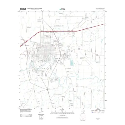 2013 Map of Seguin, 2013 Print