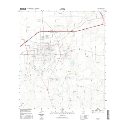 2016 Map of Seguin, 2016 Print