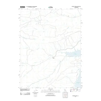2012 Map of Sehorn Creek, 2012 Print
