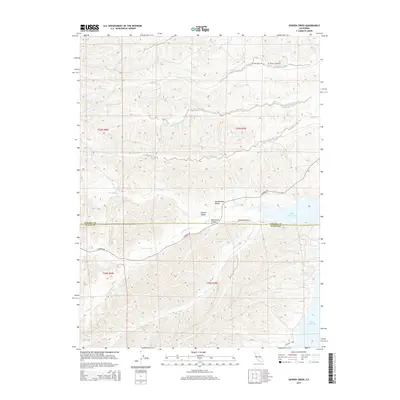 2015 Map of Sehorn Creek, 2015 Print