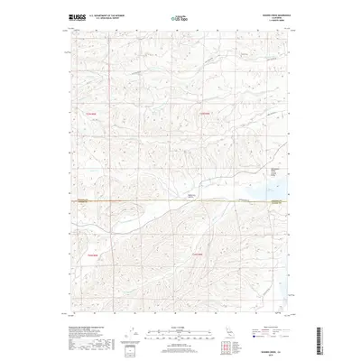 2018 Map of Sehorn Creek, 2018 Print