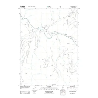 2012 Map of Seiad Valley, 2012 Print