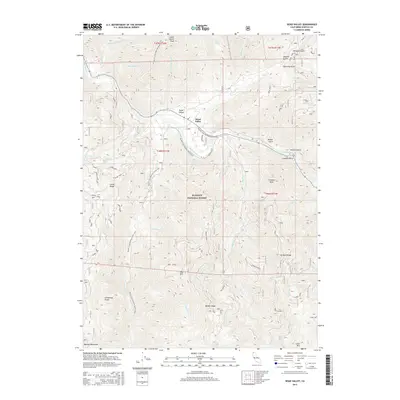 2015 Map of Seiad Valley, 2015 Print