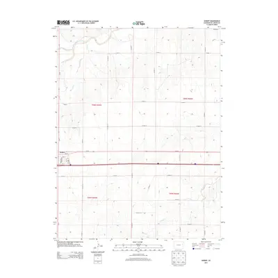 2013 Map of Seibert, 2013 Print