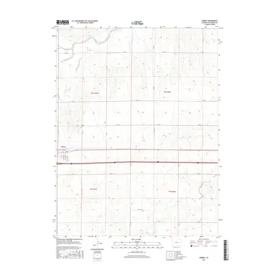 2016 Map of Seibert, 2016 Print