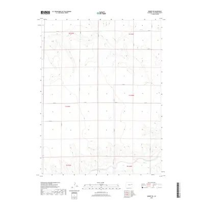 2019 Map of Seibert NE, 2019 Print