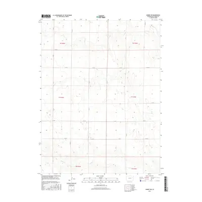2016 Map of Seibert NW, 2016 Print