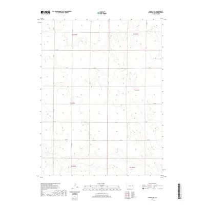 2019 Map of Seibert NW, 2019 Print
