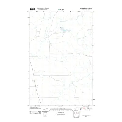 2011 Map of Seifort Reservoir, 2011 Print