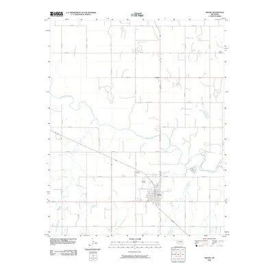 2010 Map of Seiling, 2010 Print