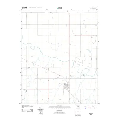 2012 Map of Seiling, 2012 Print