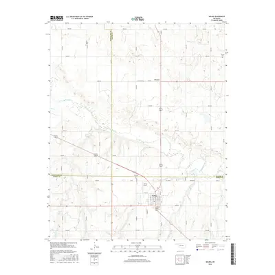 2016 Map of Seiling, 2016 Print