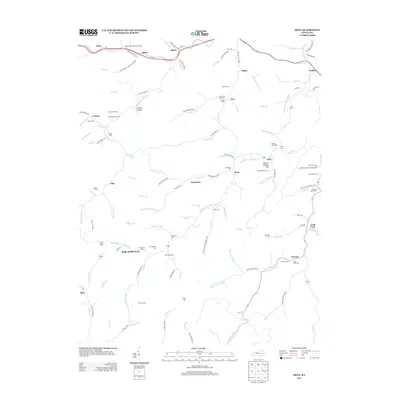 2013 Map of Seitz, 2013 Print