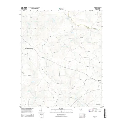 2014 Map of Seivern, 2014 Print