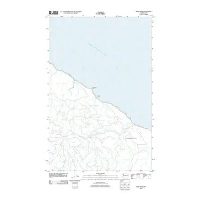 2011 Map of Sekiu River, 2011 Print