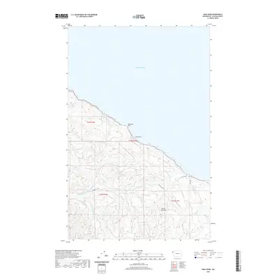 2020 Map of Sekiu River, 2020 Print