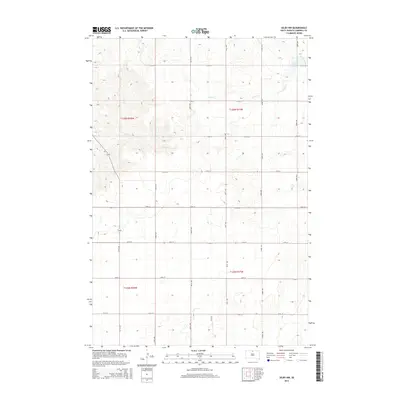 2015 Map of Selby NW, 2015 Print