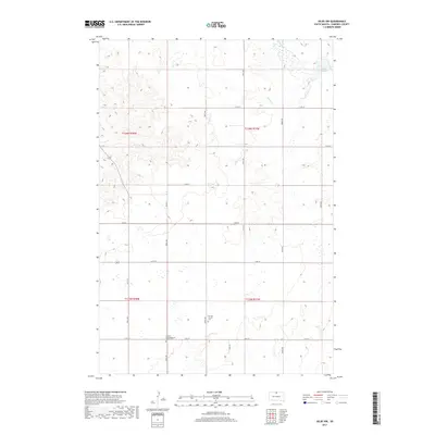 2017 Map of Selby NW, 2017 Print
