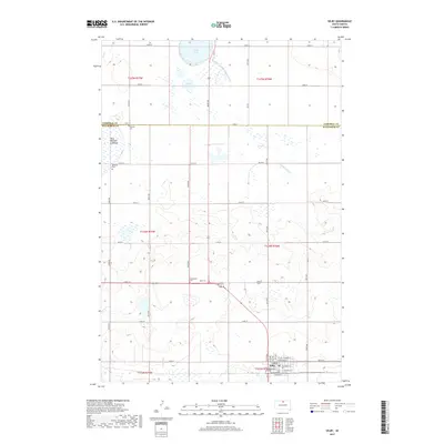 2017 Map of Selby, 2017 Print