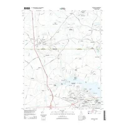 2014 Map of Selbyville, 2014 Print