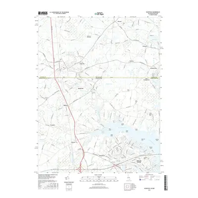 2016 Map of Selbyville, 2016 Print