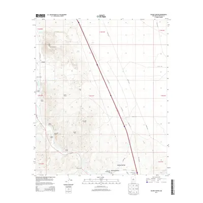 2013 Map of Selden Canyon, 2013 Print