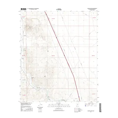 2017 Map of Selden Canyon, 2017 Print