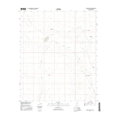 2017 Map of Selden Canyon NE, 2017 Print
