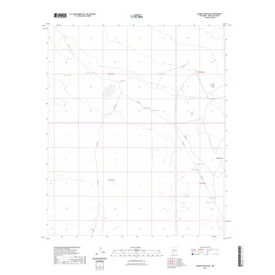 2023 Map of Selden Canyon NE, 2023 Print