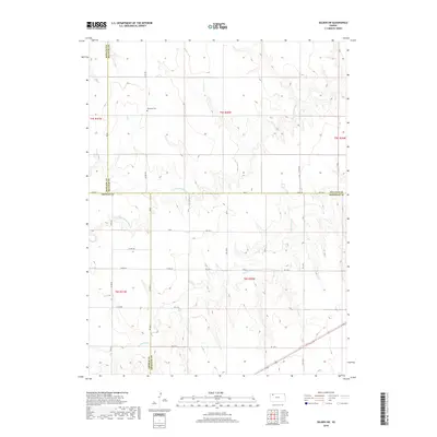 2018 Map of Selden SW, 2018 Print