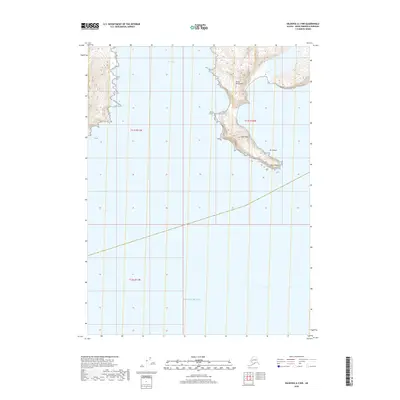 2018 Map of Seldovia A-3 NW, 2018 Print