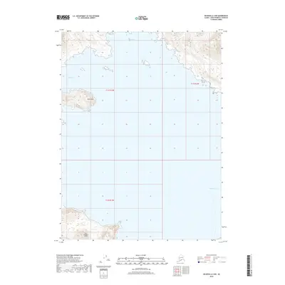 2018 Map of Seldovia A-4 NW, 2018 Print