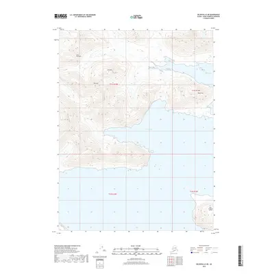 2018 Map of Seldovia A-5 NE, 2018 Print