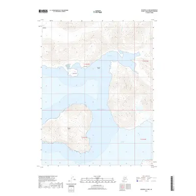 2018 Map of Seldovia A-5 NW, 2018 Print