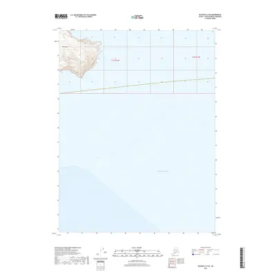 2018 Map of Seldovia A-5 SE, 2018 Print